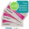 10 tests de grossesse 25 mUI/ml